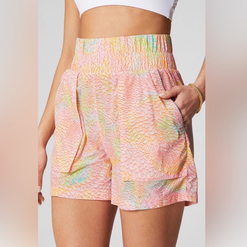 Fabletics Ultra High Wasted Nylon Shorts